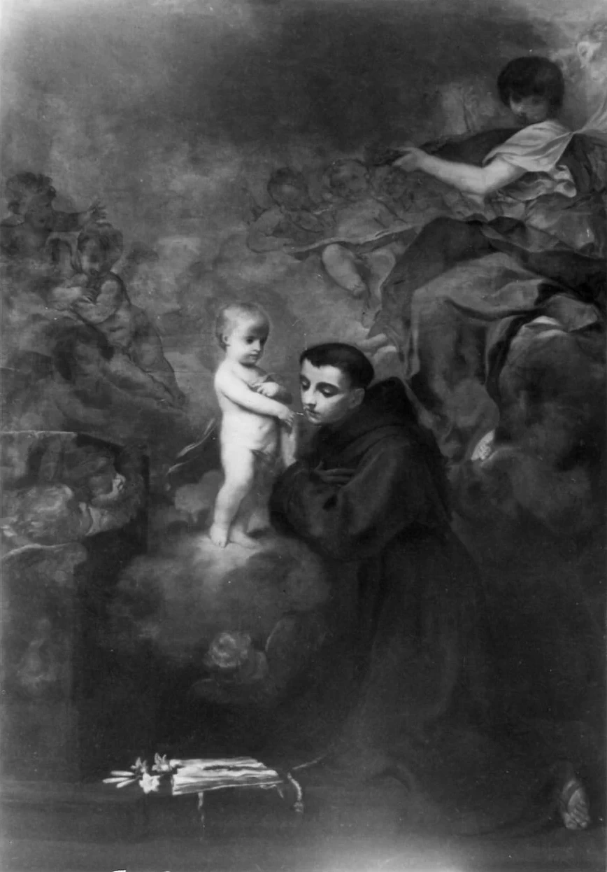 Sant'Antonio da Padova con il bambino - Chiesa di san Nicolò, Carpi